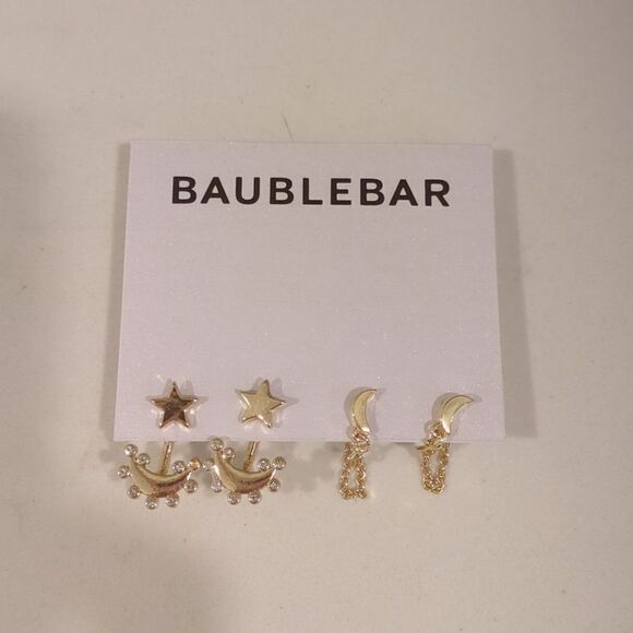 BaubleBar Cosmic Couple Pierced Earring Set - Picture 2 of 3